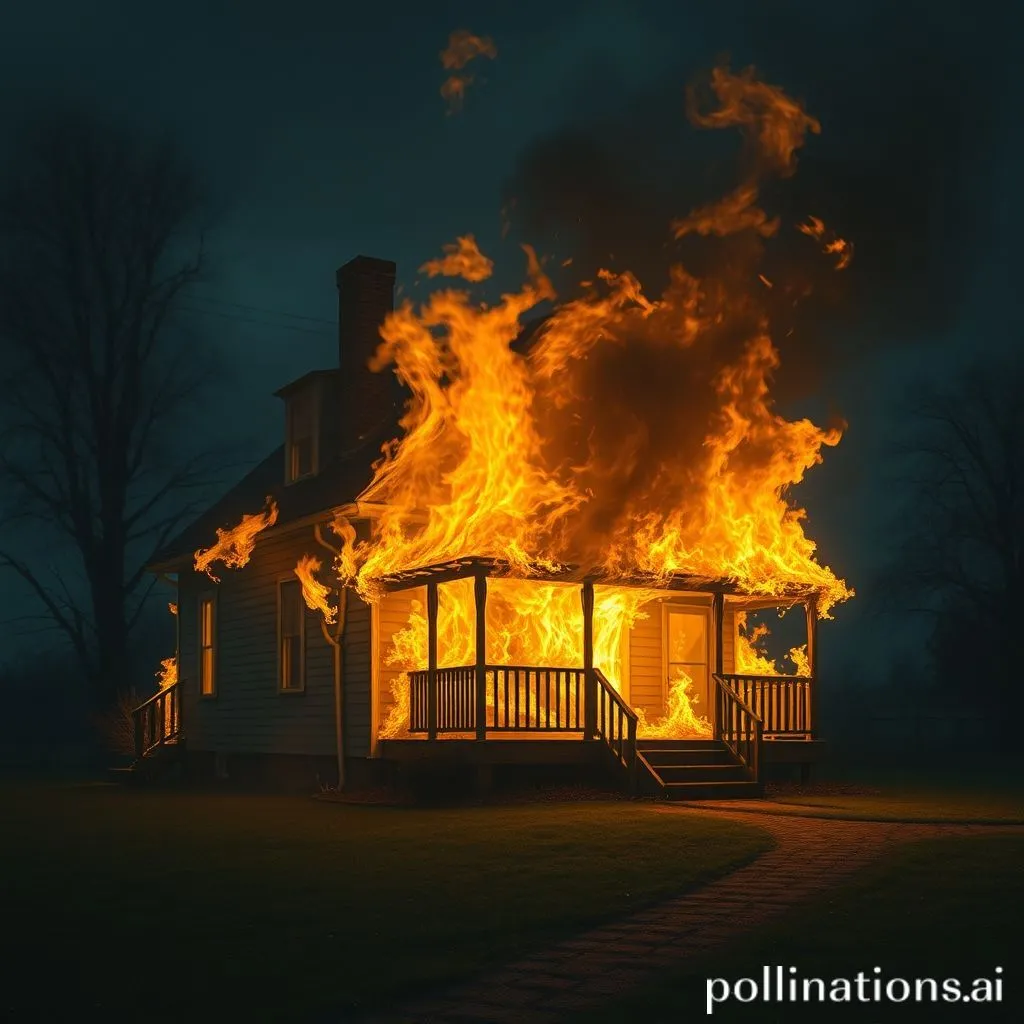 Rüyada Ev Yanması: Kayıp, Değişim ve Yeniden Başlangıç