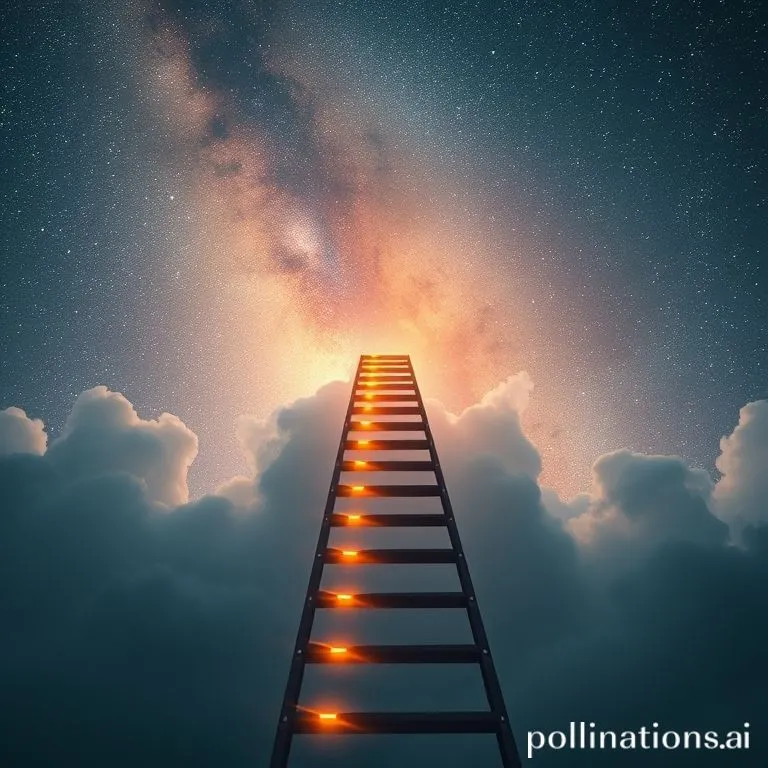 Rüyada Gökyüzüne Merdiven Kurmak: Hedefler ve Yükseliş